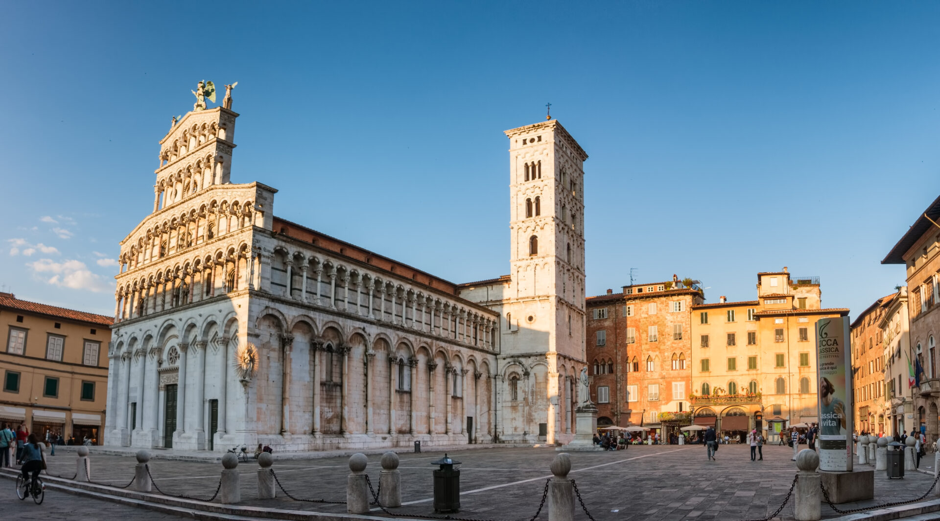 Lucca, Italy, the Cathedral of Saint Michele